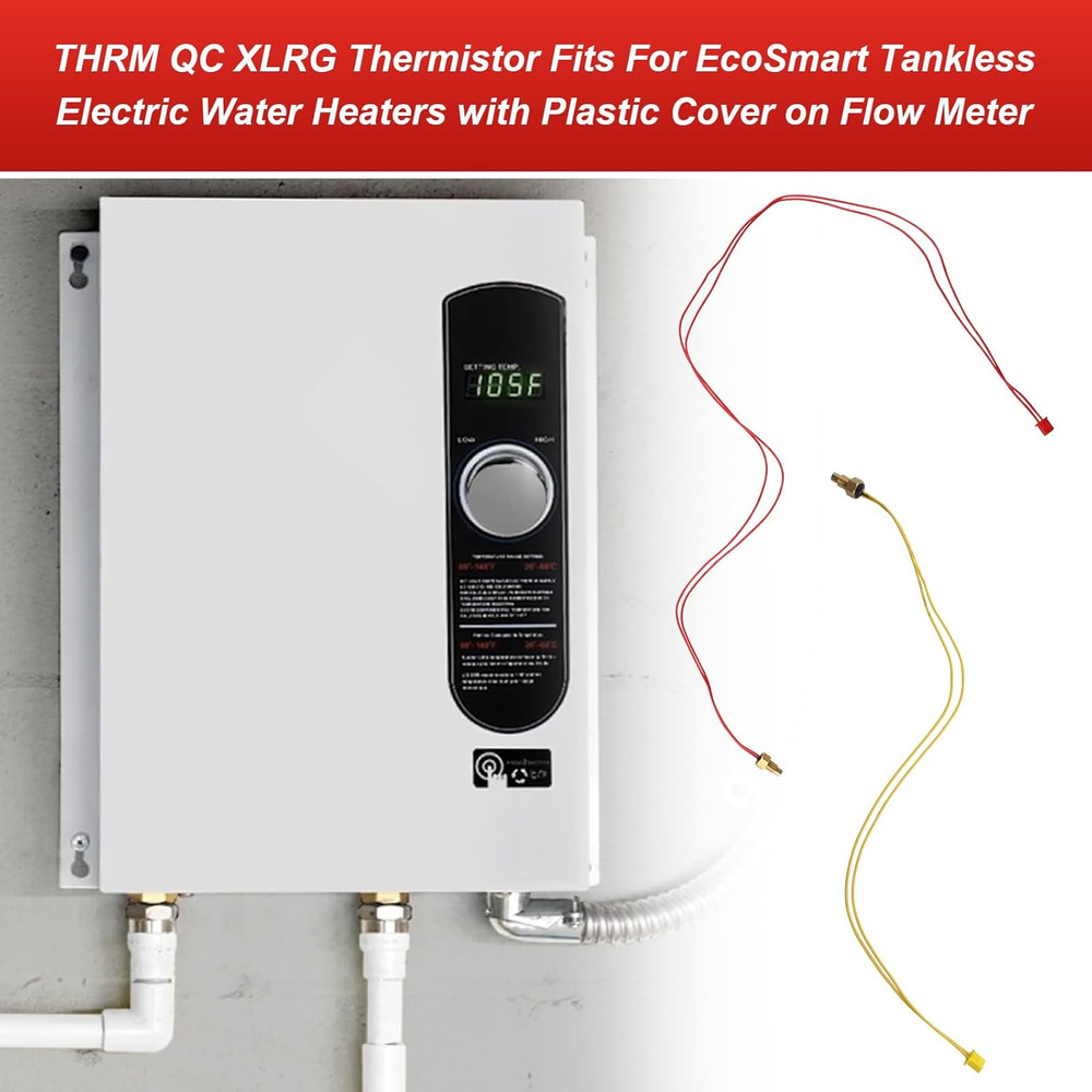 THRM QC XLRG Thermistor for Ecosmart Tankless Electric Water Heaters with Inlet/