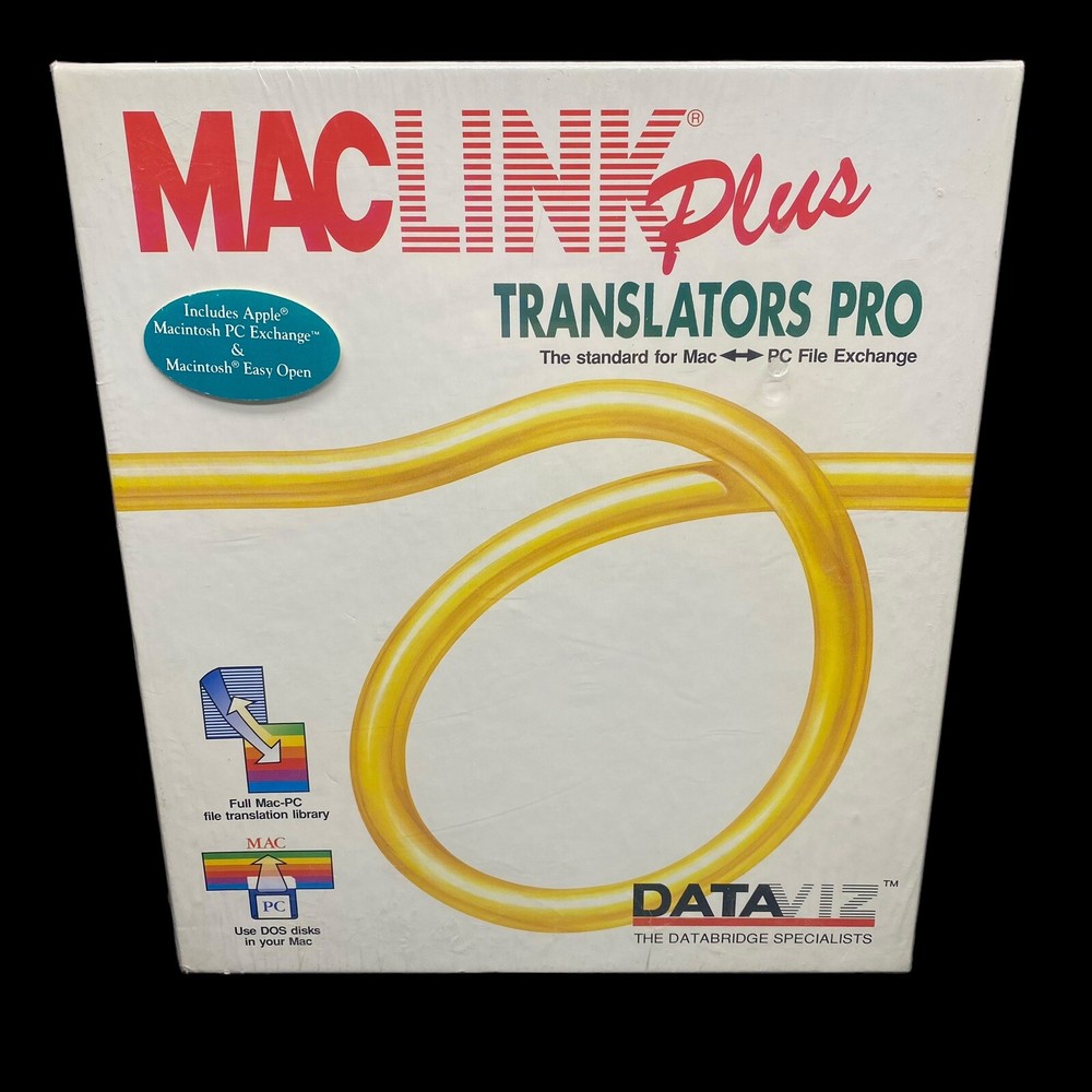 DATAVIZ MACLINK Plus Translators Pro PC File Exchange SEALED NEW