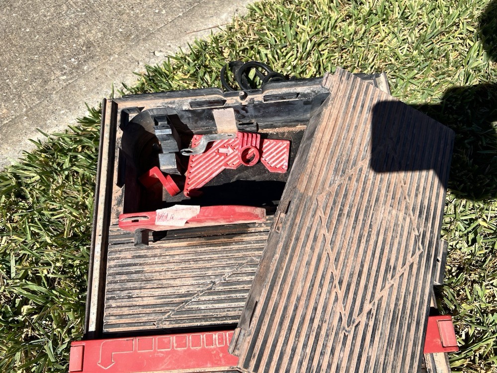 tile saw wet Habor Freight