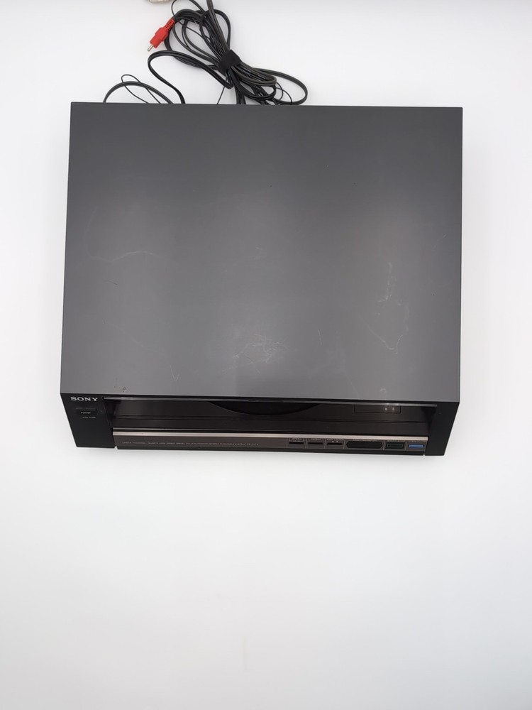 Sony PS-FL7II Linear Tracking Turntable Rare Front-Loading Japan Works