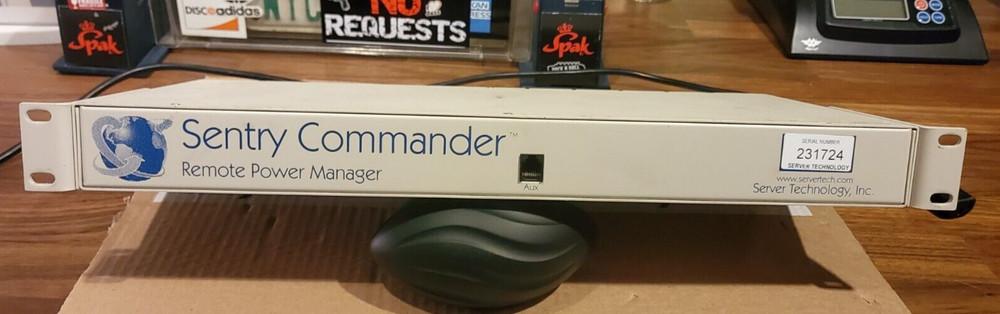 SENTRY COMMANDER Remote Power Manager PT40-H404-1-02 Working Used TESTED