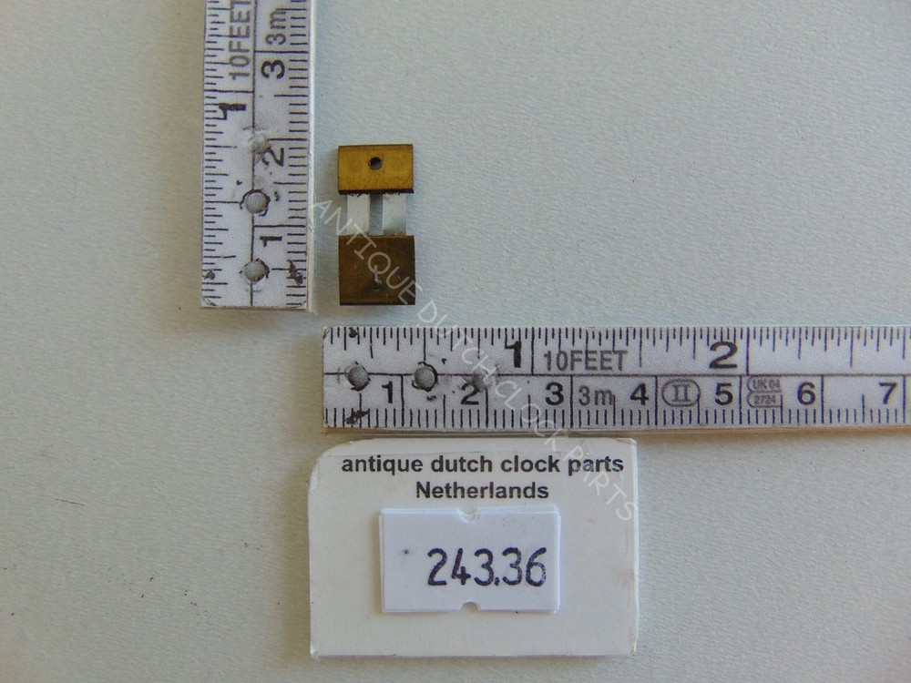 SUSPENSION SPRING FOR A GERMAN GUSTAV BECKER REGULATOR CLOCK