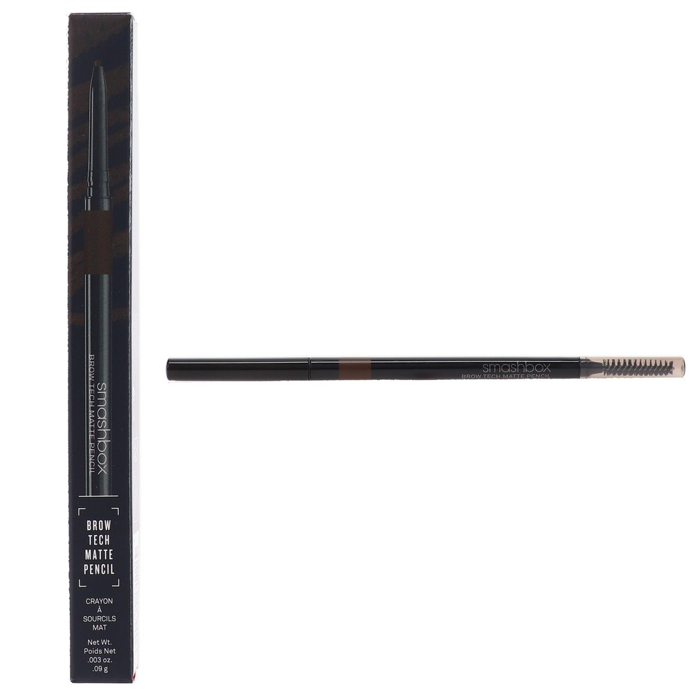 Smashbox Brow Pencil Tech Matte Dark Brown