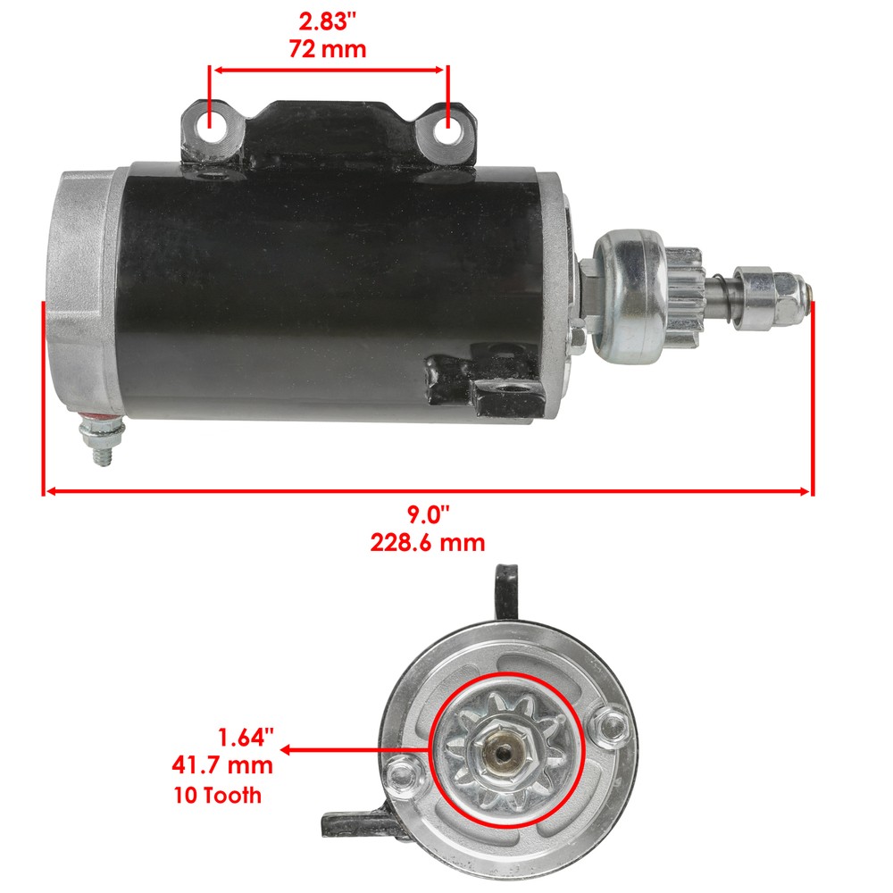 Starter for Evinrude 85 85HP E85 E85TTL / 88 88HP E88 E88MSL E88TSL 1987-1996