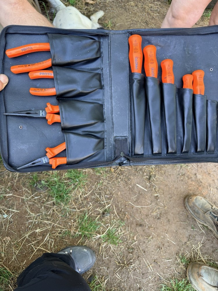 Proto tools 1000v insulated tools - 9 Pc Set