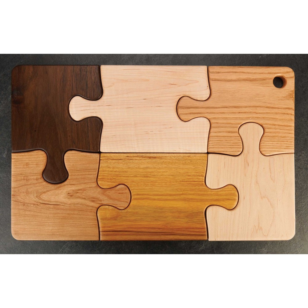 WoodRiver Puzzle Piece Router Template