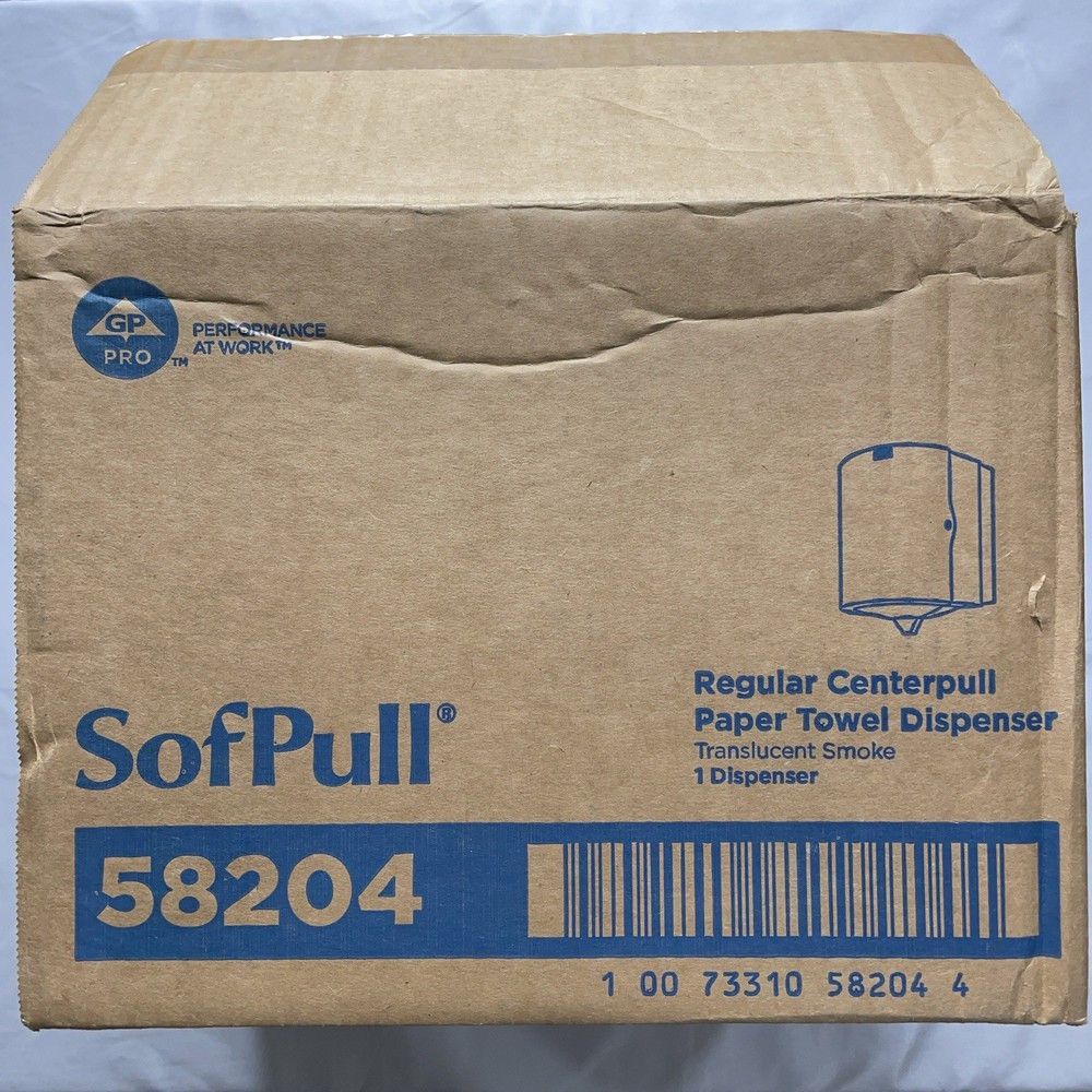 Georgia-Pacific SofPull 58204 Centerpull Paper Towel Dispenser Wall Mount New
