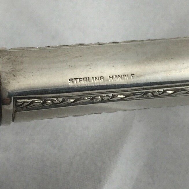 Wild Flower by Oneida Sterling Pie Cake Server