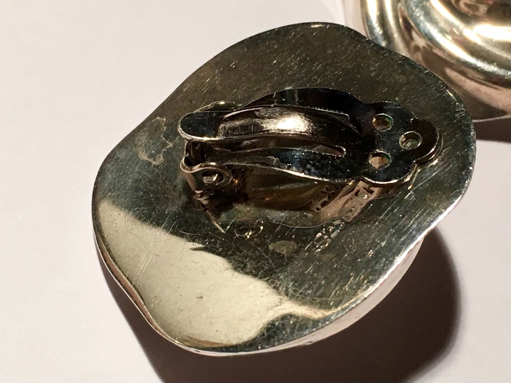 STERLING EARRINGS MARKED