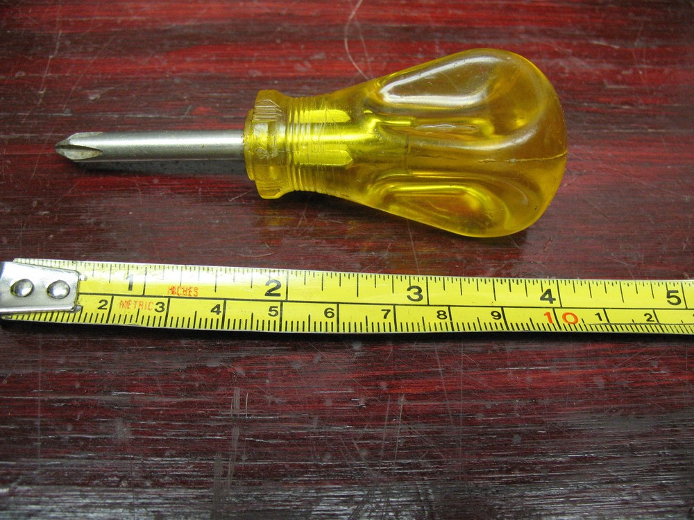 DRAPER  SCREWDRIVER  41 FM  2  STUBBY PHILLIPS VINTAGE  GERMANY   NICE !