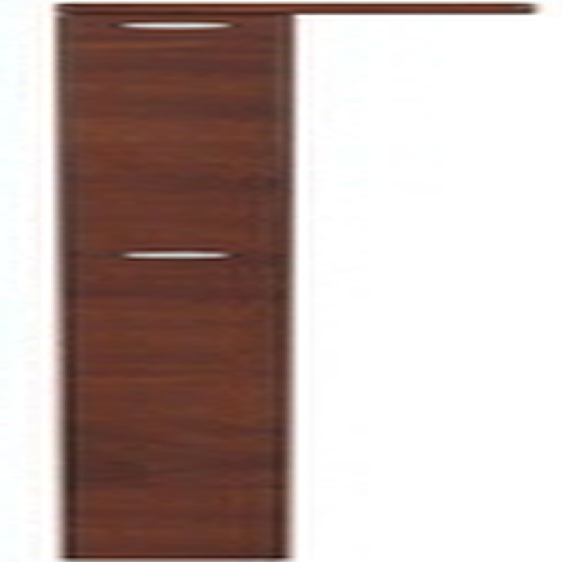 Elegant Walnut Mission Queen Solid Wood Headboard - Timeless Design