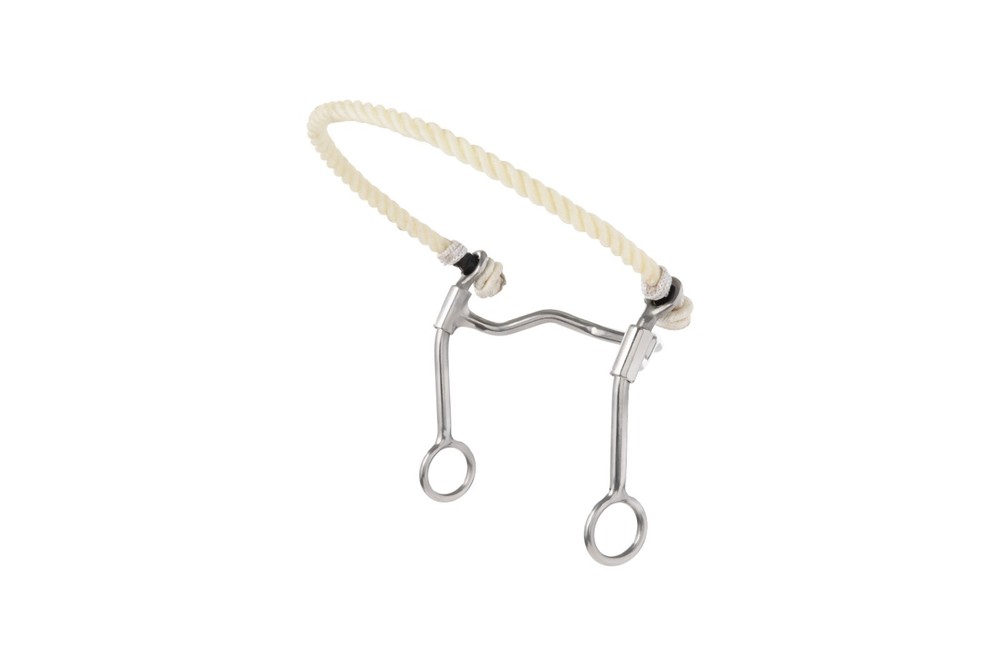 Weaver Leather, Stop & Turn Hackamore with Rope Noseband