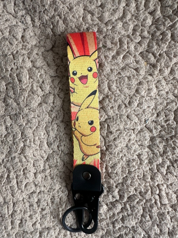 POKEMON LANYARD DETACHABLE KEYCHAIN