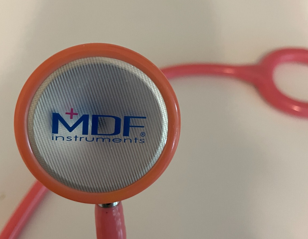 MDF Instruments Stethoscope Pink Used