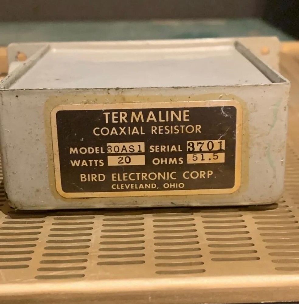 Bird Termaline Coaxial Load Resistor Model 80AS1