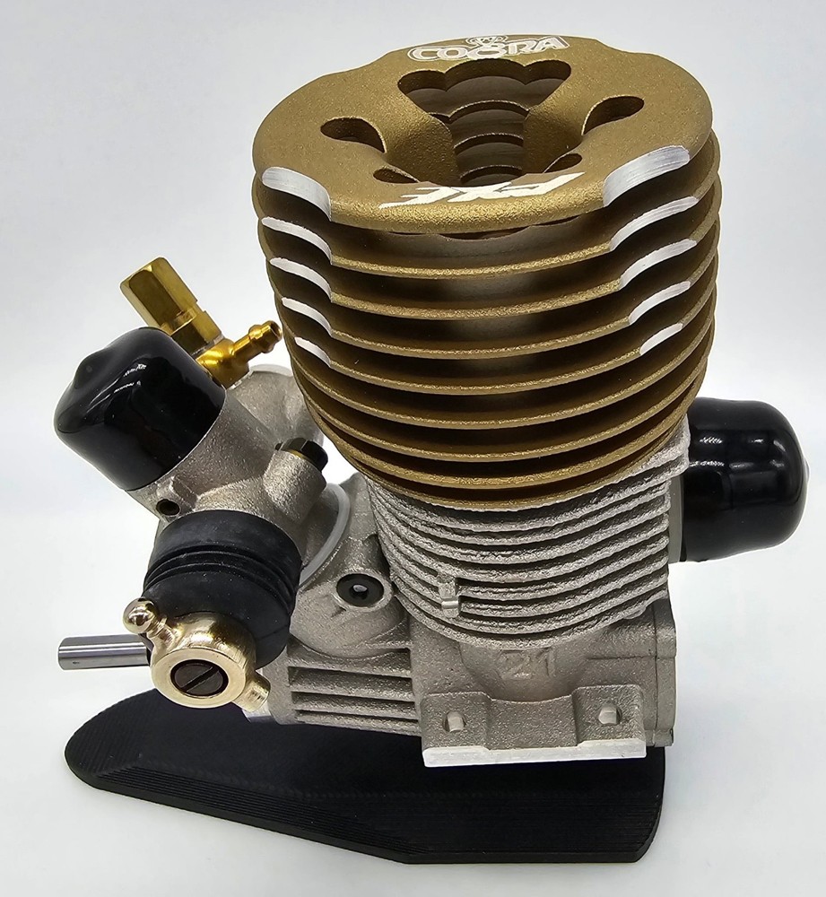 Nitro RC Engine Stands - FULLY ADJUSTABLE! Display Your Engine Proper