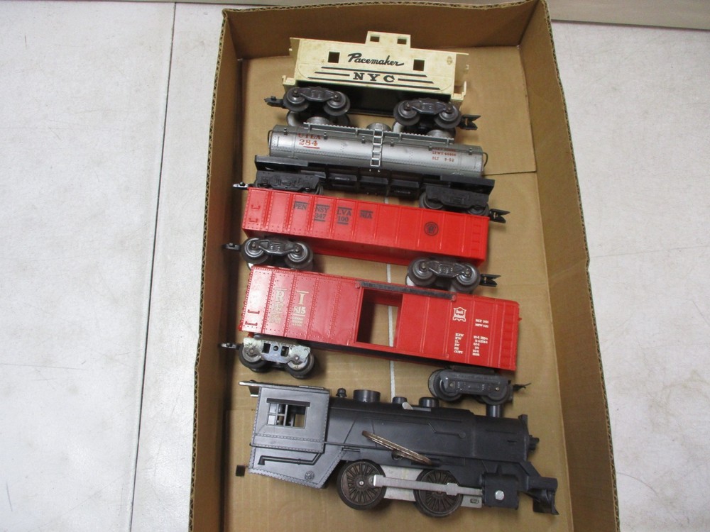 Marx Train Set with Pacemaker Caboose