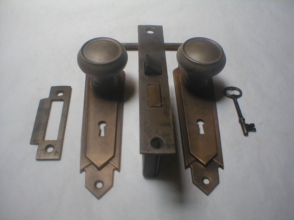 Antique Art Deco Era Door Hardware