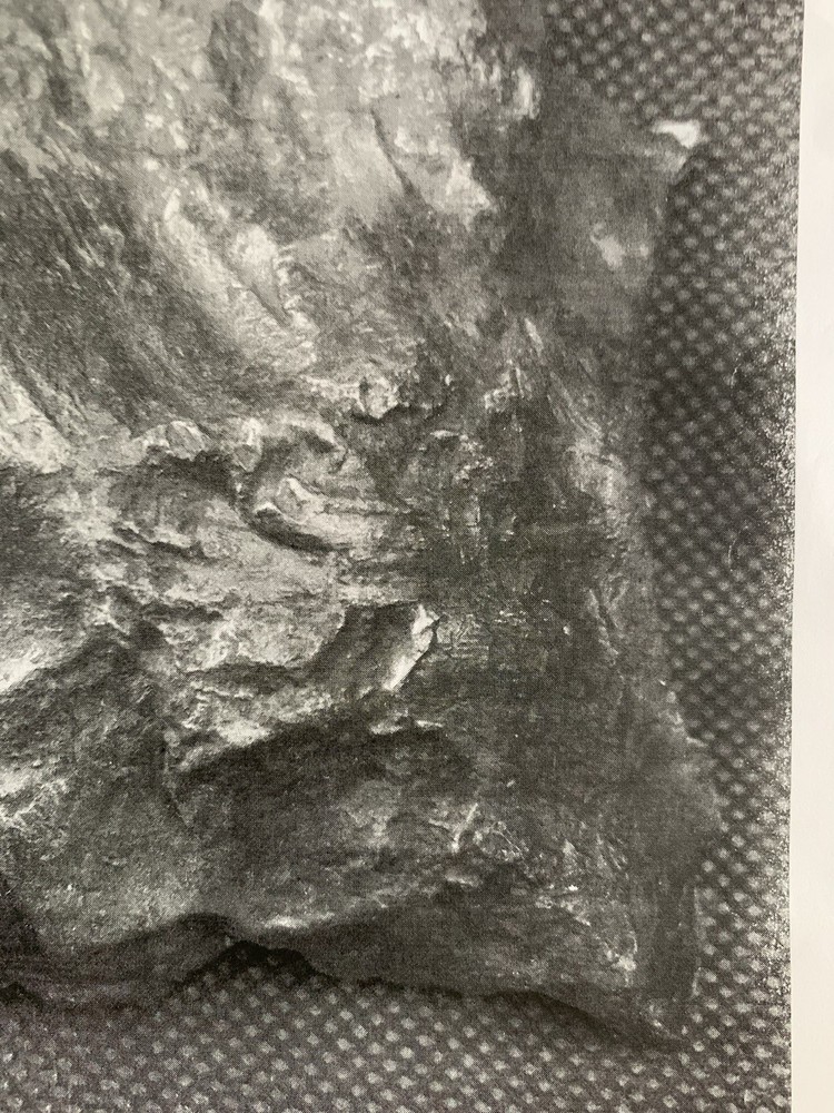 ANCIENT PHARAOH ETCHED IMAGE FOUND ON IRON METEORITE SPEAR ARTIFACT RELIC