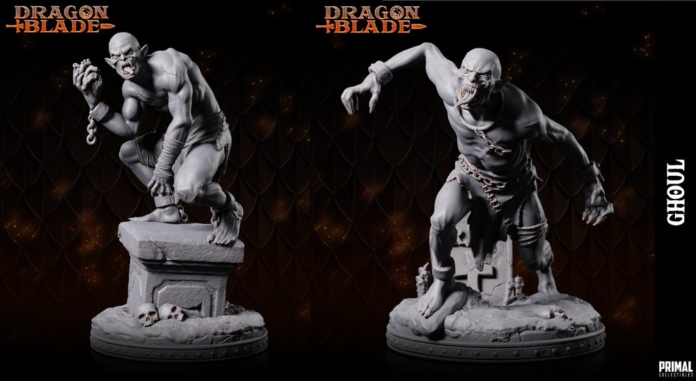 Dnd Ghoul Set Mini 32mm Scale