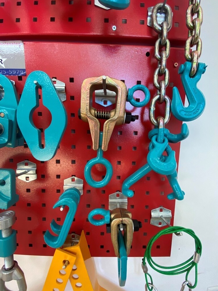 33 PIECE HEAVY DUTY AUTO BODY FRAME MACHINE PULLING TOOLS & CLAMPS #75