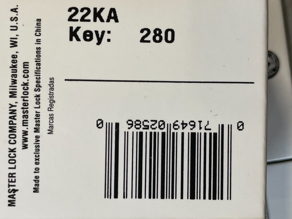 12 Pack Master Lock 1-1/2 in. Warded Padlock Body KAA