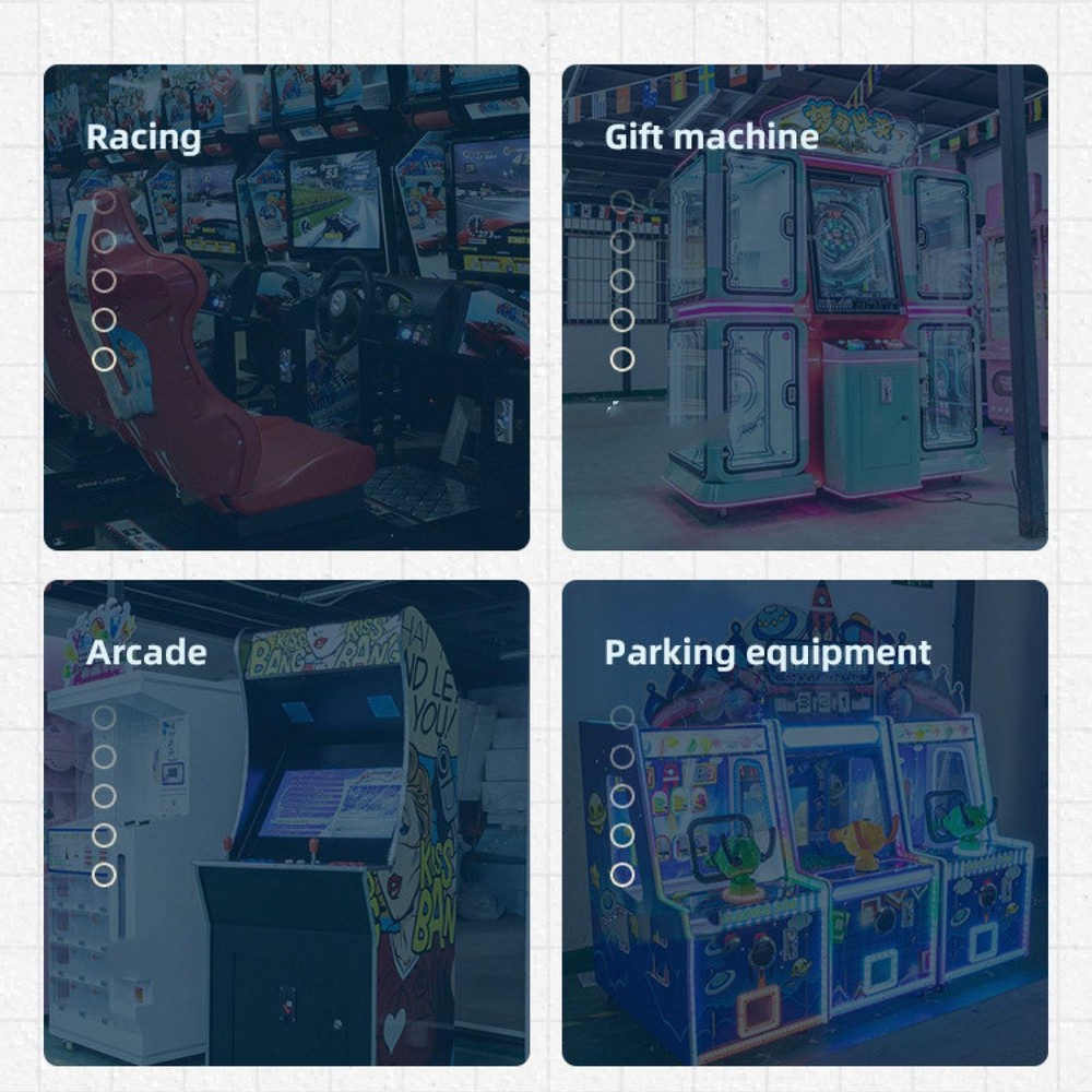 60mm White Arcade Round Push Button Illumilated 12V LED Light w/ Microswitch nn