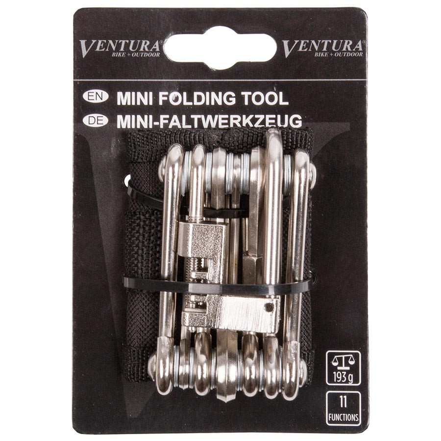 Ventura 11F Mini Multi-Tool with 11 Functions | Compact Hex, Phillips & T25