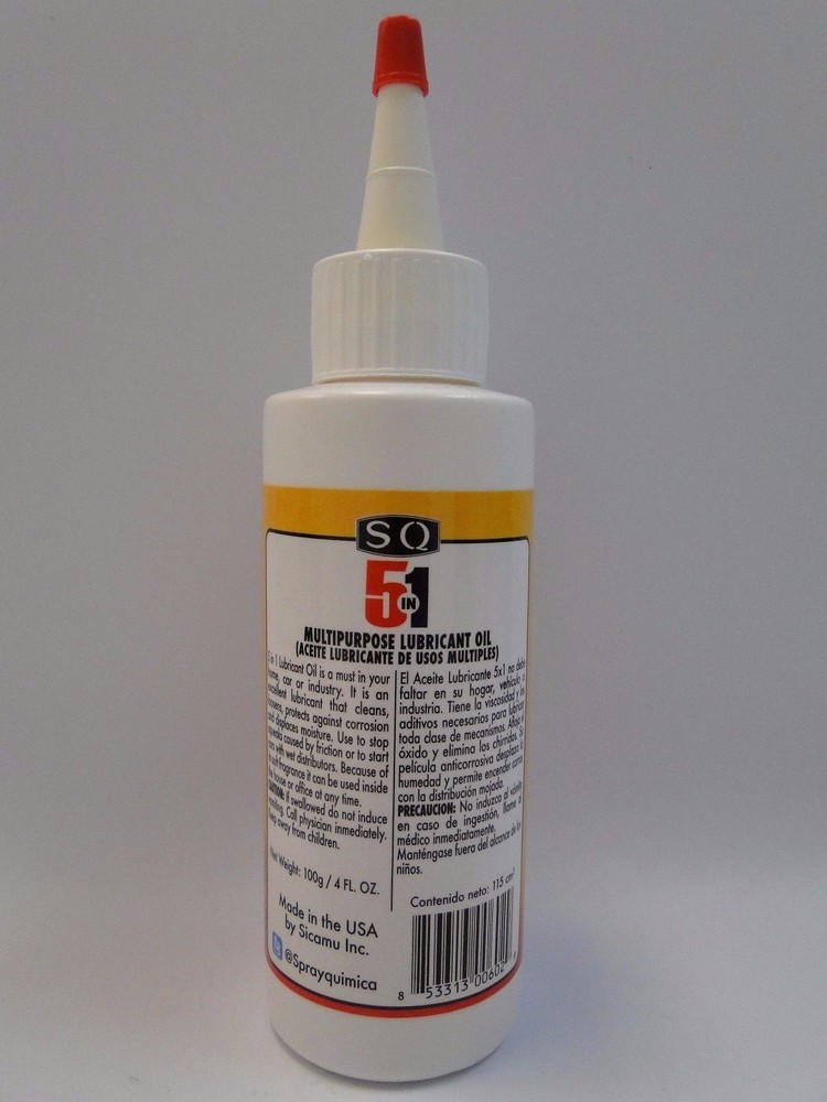 SQ 5 in 1 Multipurpose Lubricant Oil