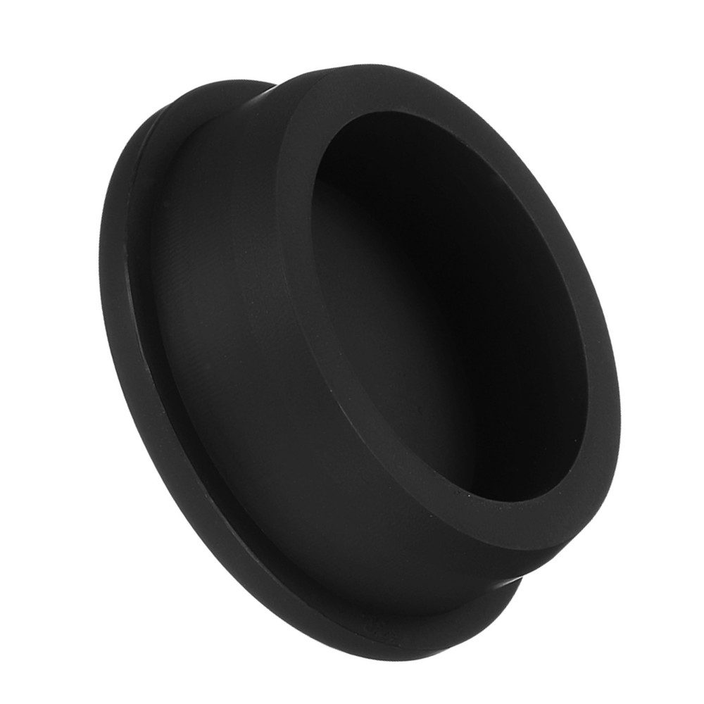 High Temp Silicone Plug HOME USE T Shaped Solid Stopper Black 49x16x12mm
