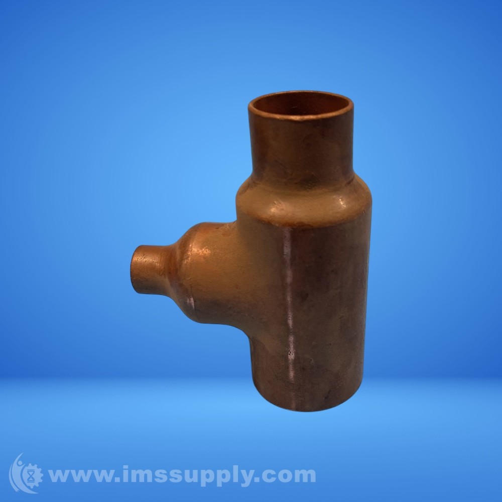 Brass Pipe Reducing Tee 5" x 4" x 5" USIP