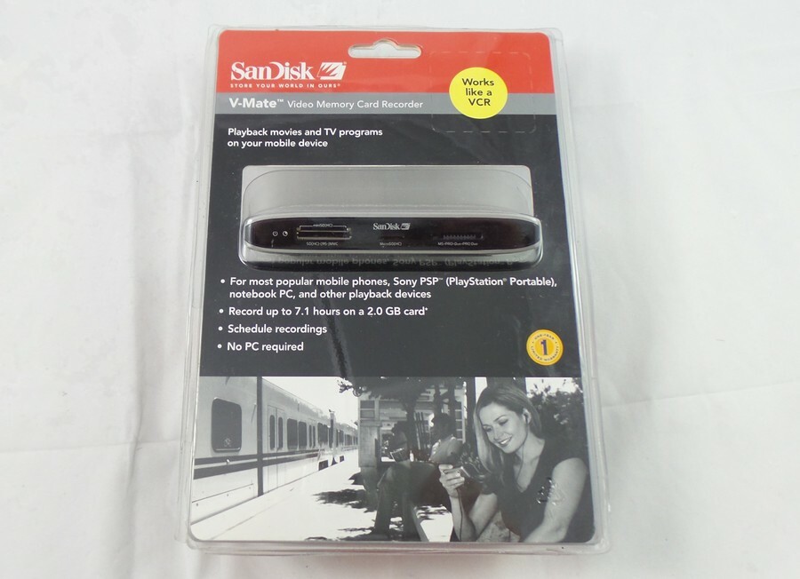 SanDisk V-Mate Video Memory Card Viewer Recorder (SDVM1-A-A30)