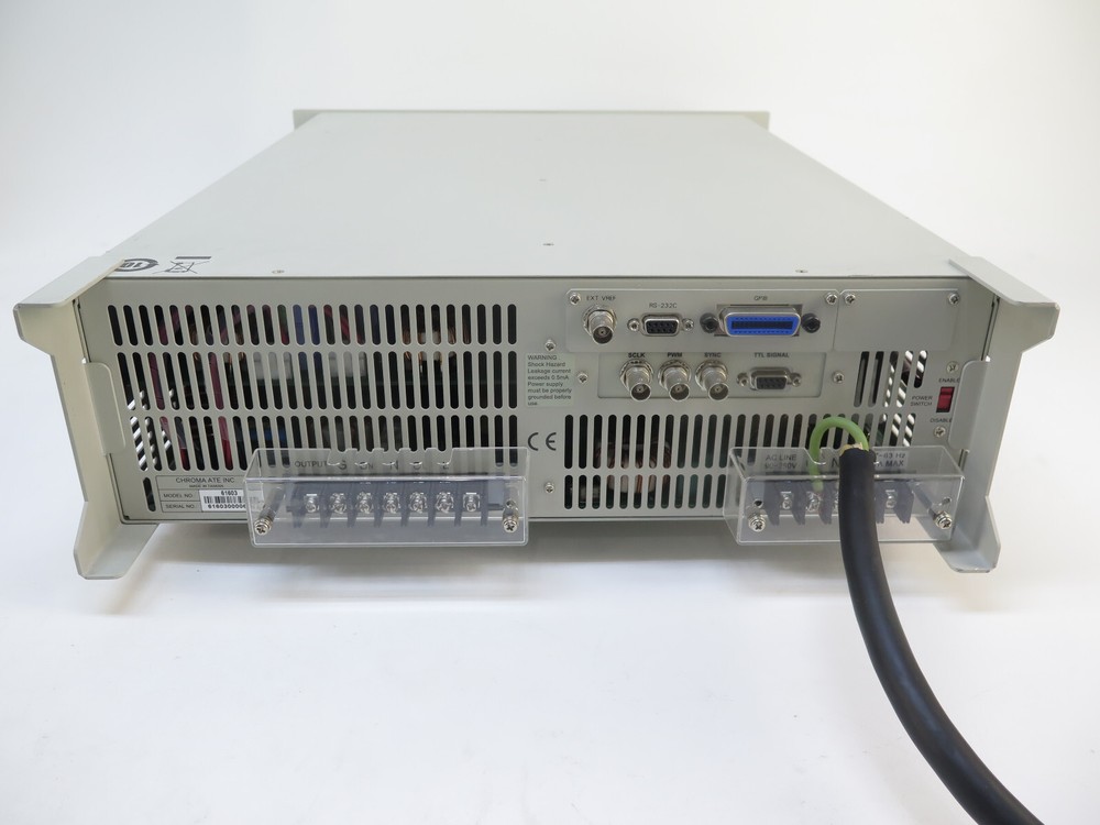 Chroma 61603 Programmable AC Power Source 300V/1KHZ/1500VA