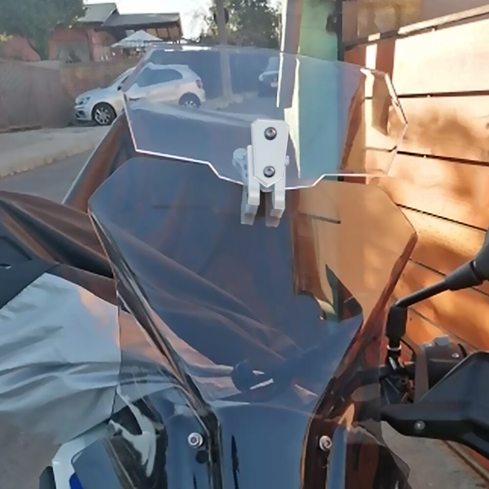 Windscreen Deflector Adjustable Windshield Screen Fit For HONDA VFR1200