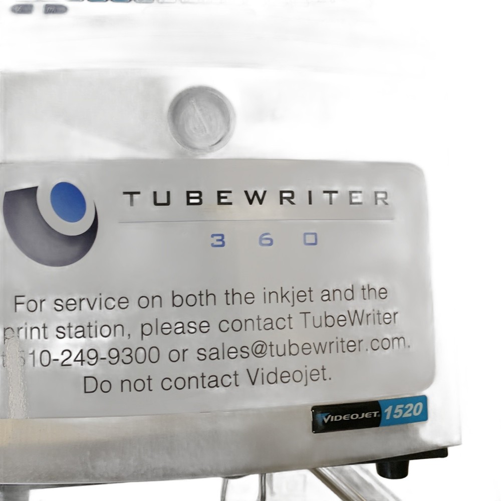 Video Jet 1520 Inkjet Coder + Laboratory Labeling System TubeWriter 360