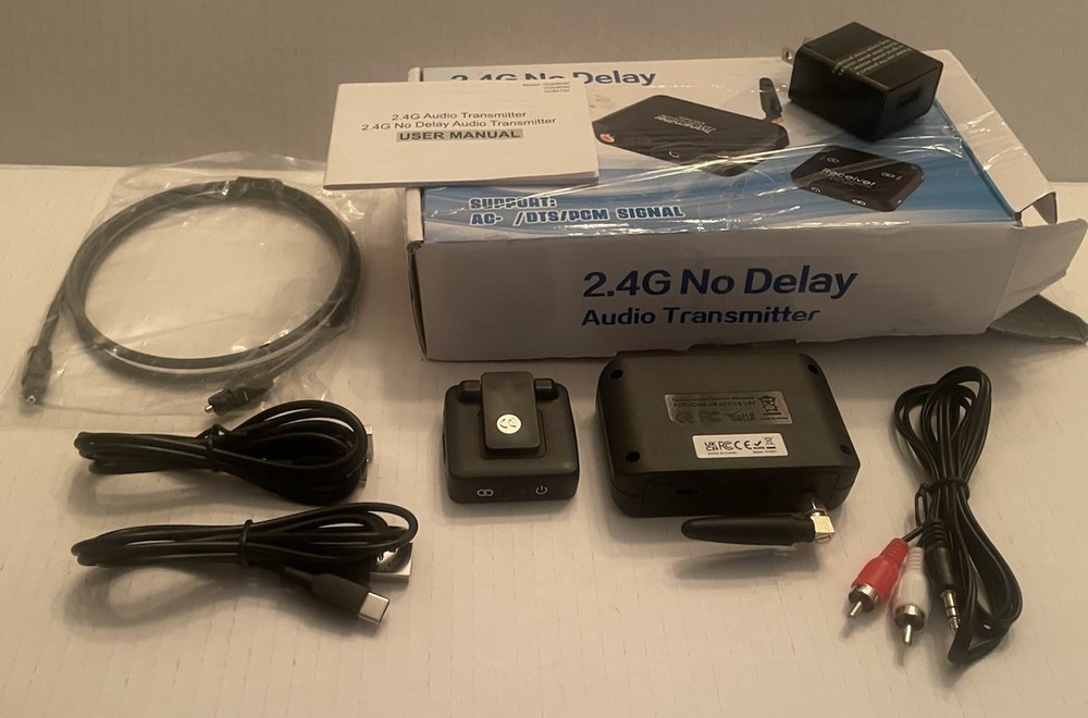 Audio Transmitter Receiver for TV Support