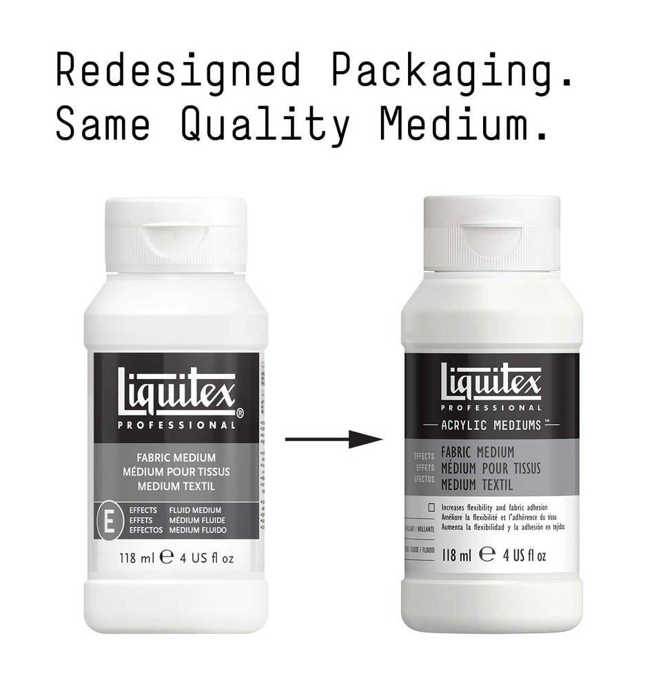 Professional Effects Medium, 118ml 4oz, Fabric Medium