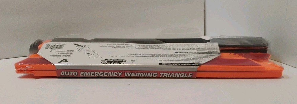 2009 Bell, Victor Auto Emergency Warning Triangle NEW UNOPENED