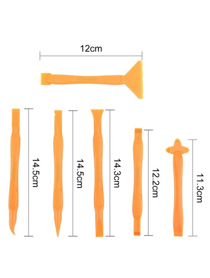 Replacement Plastic Pry Tool Set (6 Piece Set)