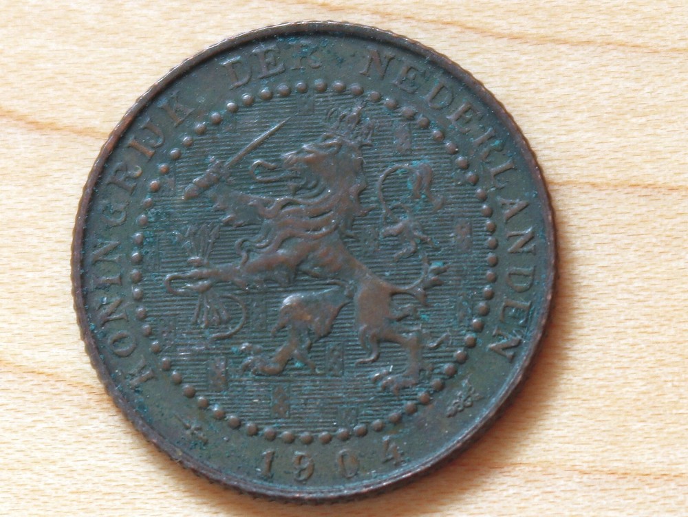 1904 Netherlands 1 Cent