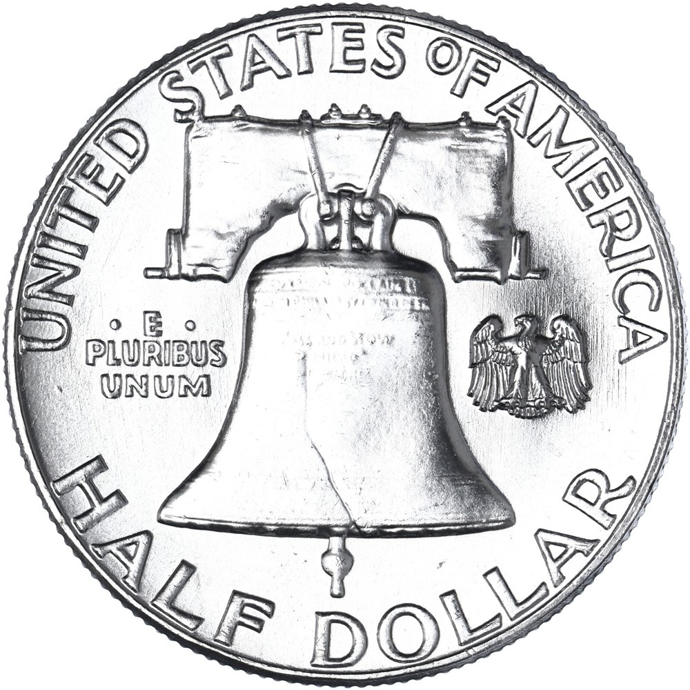1959 (P) Franklin Half Dollar 90% Silver BU
