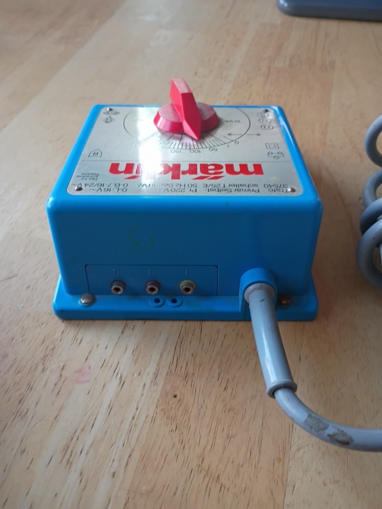 Vintage Märklin 37540 Transformer Primary Self-Switch T25/E Controller Unit