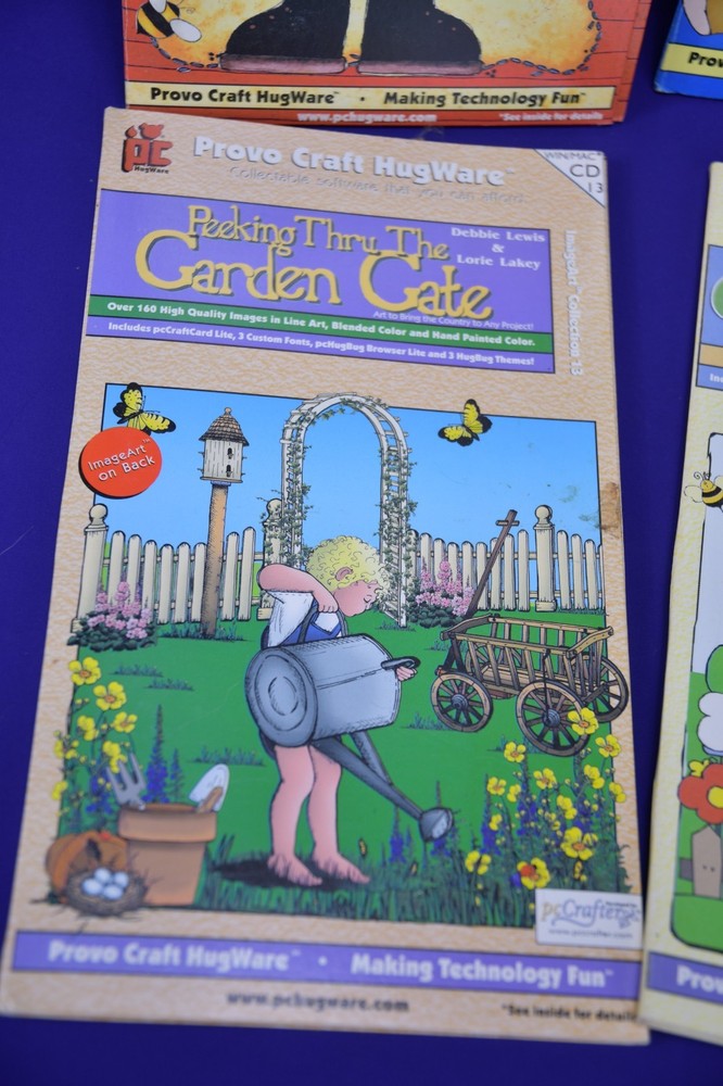 5 Provo Craft HugWare Discs - Win/Mac CDs