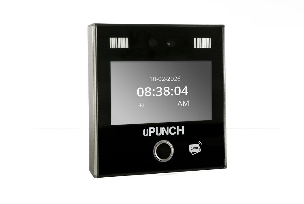 uPunch MK5000 AI Face Recognition Computerized Time Clock for Employees | Adv...