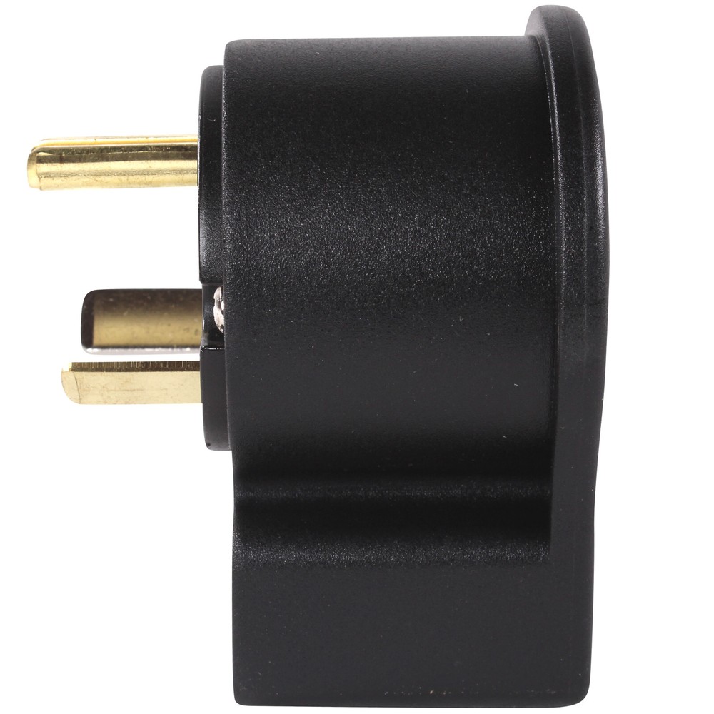 SAFE-UL Listed 30 Amp RV Plug Replacement Male Plug End Camper Power Adapter 30A