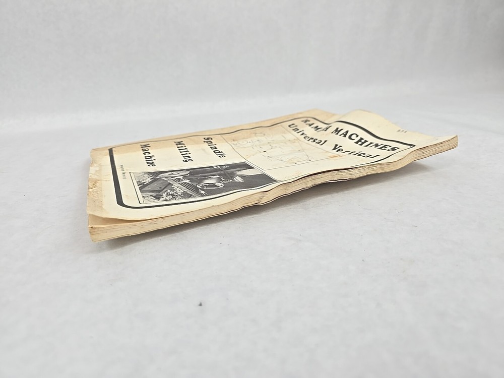 Ramah Machines Universal Vertical & Spindle Milling Machine Manual