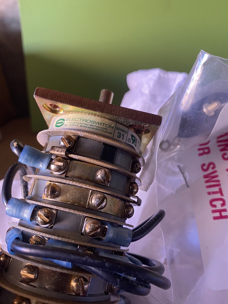NEW ELECTROSWITCH 31907LW ROTARY SWITCH