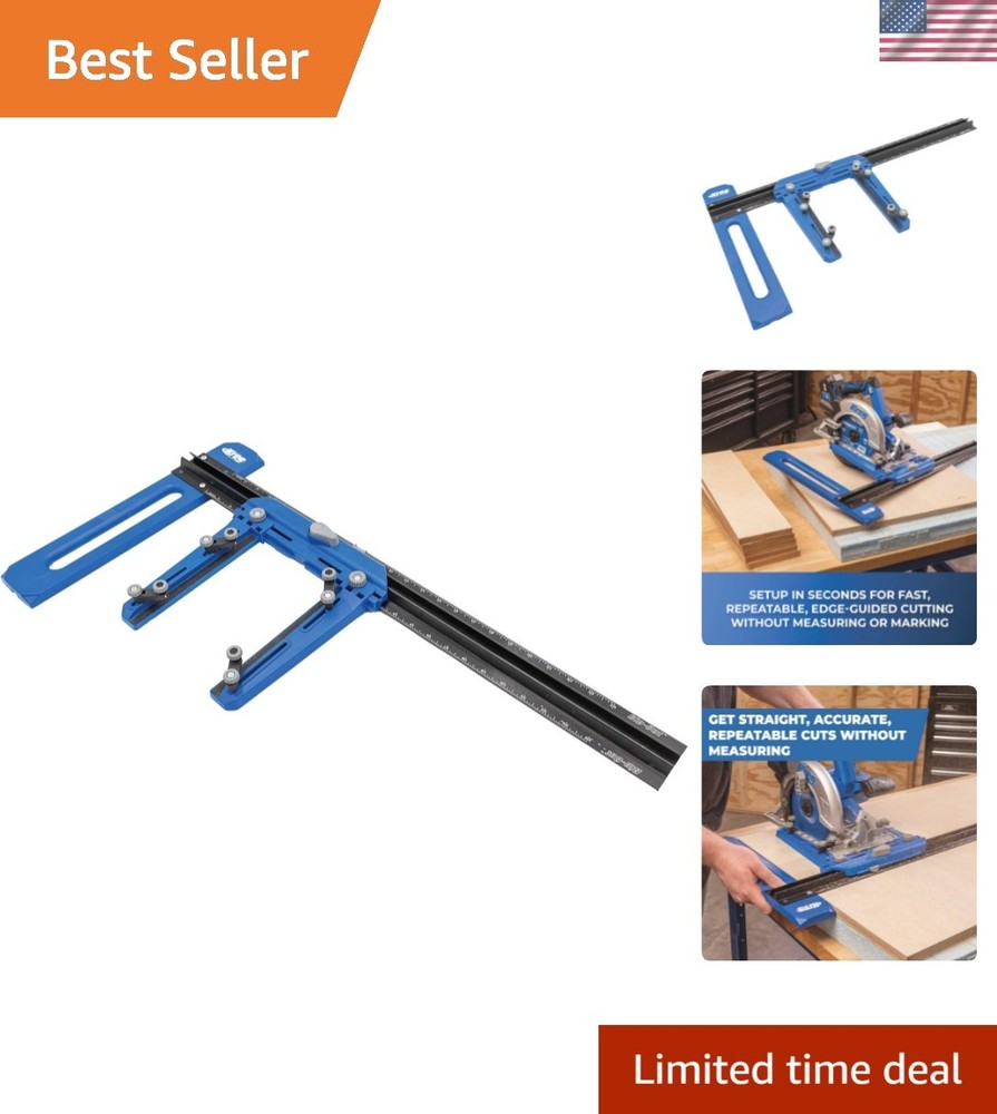 Transformative Rip Cut Tool for Straight, Accurate Cuts in Wood - 30.65" Long