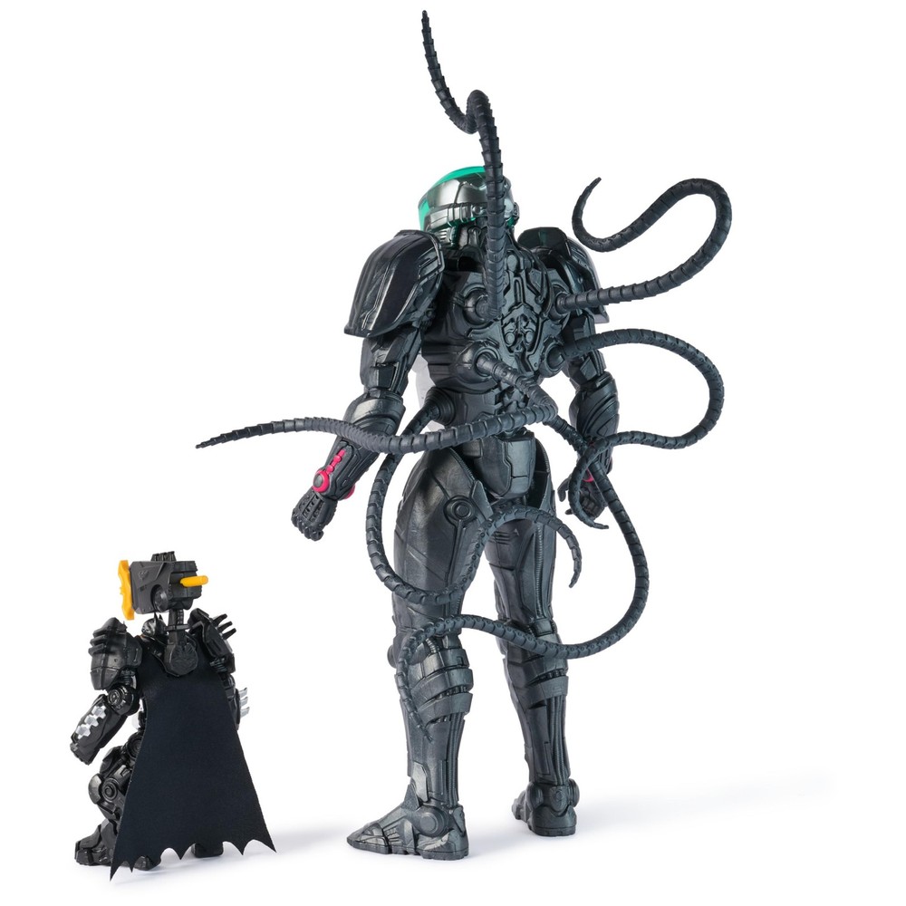 DC Comics, Metal Force Brainiac vs. Batman Action Figure One Size, Multicolor