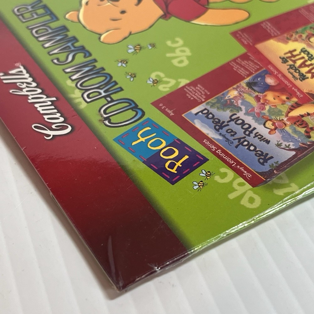 Campbells Pooh CD Rom SAMPLER Disney Interactive New SEALED